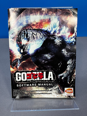 PS3 PLAYSTATION 3 GODZILLA JAPAN JAPANESE IMPORT GAME SOFTWARE MANUAL ONLY-image