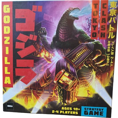 Funko Games Godzilla Tokyo Clash Board Game | Strategy | 2-4 Players | New-image