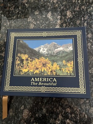 America the Beautiful by Robin Langley Sommer Hardback Book  Leather  2003-image