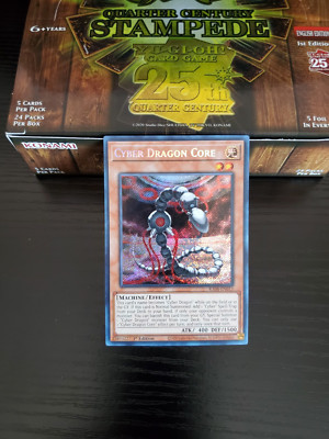 Yugioh Stampede - Cyber Dragon Core - Secret Rare - RA04-EN013-image