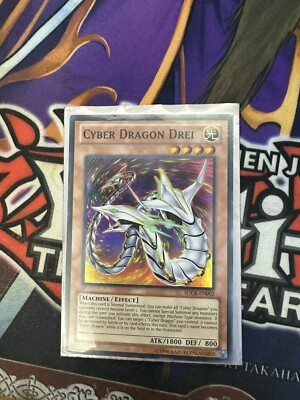 Yu-Gi-Oh! TCG Cyber Dragon Drei Cyber Dragon Revolution SDCR-EN002 Unlimited...-image