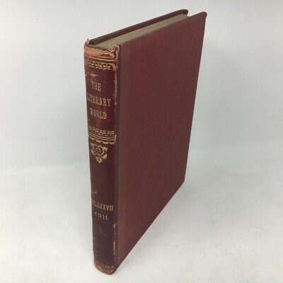 The Literary World and Reader Magazine 1911 BOUND Helen Keller, H. G. Wells, Etc-image