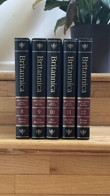 Britannica Micropaedia Ready Reference Vol 8,9,10,11,12 Edition 15-image
