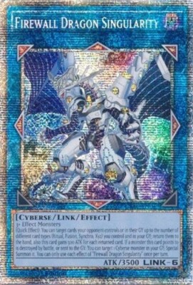 Yugioh CYAC-EN047 Firewall Dragon Singularity Starlight Rare MINT-image