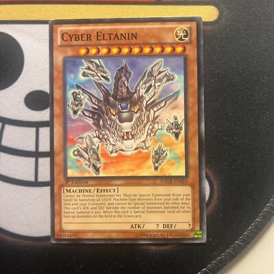 Yu-Gi-Oh! TCG Cyber Eltanin Cyber Dragon Revolution SDCR-EN010 1st Edition...-image