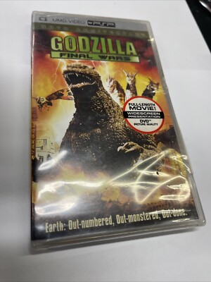 Godzilla: Final Wars - UMD Video (Sony PSP) - Brand New ENGLISH/JAPANESE R1-image