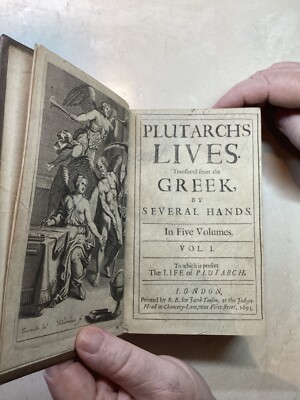 1693-Plutarch's Lives Translated from the Greek by Several Hands [Volume 1]-image