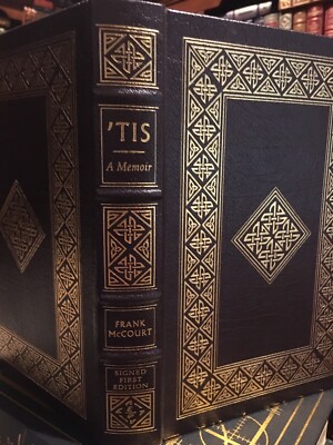 Easton Press: SIGNED: FRANK McCOURT: TIS: MEMOIR:  NEW YORK H.S. TEACHER-image