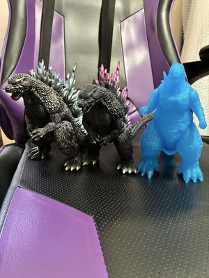 Osaka Limited Godzilla Store Millennium Heat Wire Clear Blue 1.0 Used Game no113-image