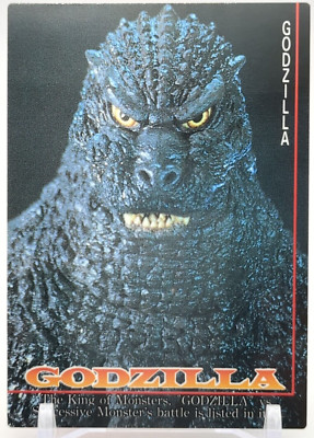 Godzilla #79 Godzilla trading collection Card Amada Movie 1995 TCG Japan-image