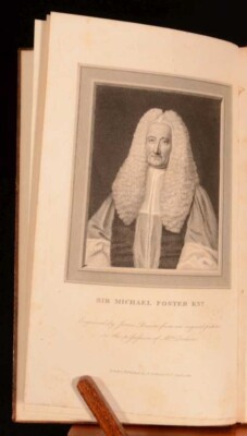 1811 Michael Dodson The Life Of Sir Michael Foster Portrait Frontispiece Scarce-image