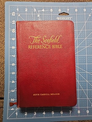 The Scofield Reference Bible Holy Bible Concordance Rev. C.I.SCOFIELD,D.D.T 1945-image