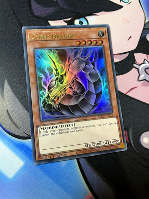 Cyber Dragon BLC1-EN021 GOLD ULTRA Rare Near Mint 1st Edition Yugioh-image