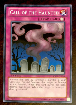 Call of the Haunted SDCR-EN036 YuGiOh TRAP Cyber Dragon Revolution 1st Ed New x1-image