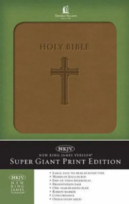 LARGE PRINT HOLY BIBLE New King James Version (Leathersoft)-image