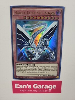 YuGiOh! Malefic Cyber End Dragon 1st Edition GFP2-EN101 Ultra Rare foil - MN-image