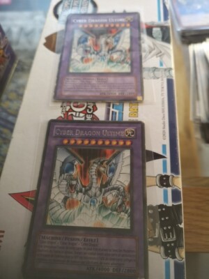 2* Cyberdragon Ultimate Yu-Gi-Oh Card! Fr Dp04-fr012-image