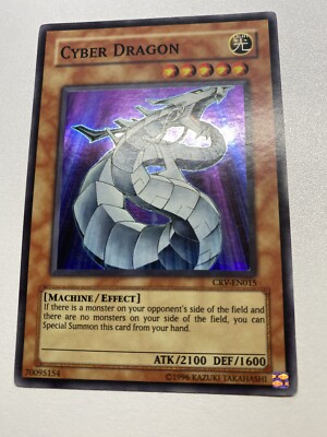 Yugioh Cyber Dragon Super Rare Unlimited CRV-EN015 HP-image