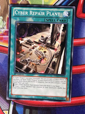 Yugioh Cyber Repair Plant SDCR-EN019 Single-image