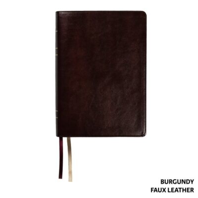 Holy Bible : LSB, Reddish-brown Faux Leather, Inside Column Reference, Paste-...-image