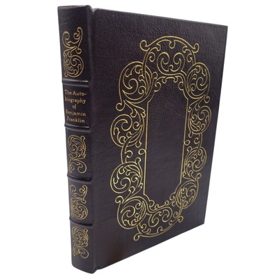 AUTOBIOGRAPHY OF BENJAMIN FRANKLIN 1976 EASTON PRESS 100 Greatest Collector's Ed-image