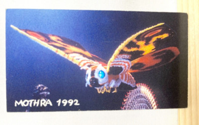 Mothra Godzilla Japanese Monster Encyclopedia 2 Mini Card SFX TCG Toho No067-image