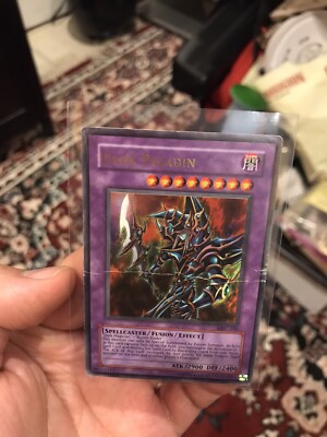Yugioh Dark Paladin MFC-105 Unlimited Ultra Rare Creased-image