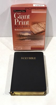 Holy Bible KJV Giant Print Reference Concordance, Red Letter Edition Nelson 544-image