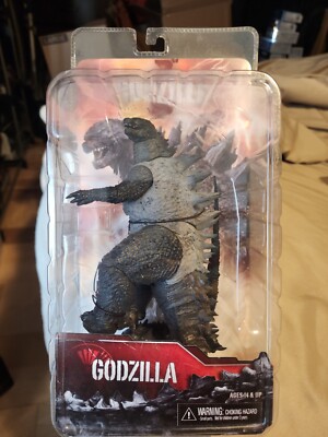 2014 Godzilla 12 Head to Tail Series 1 Action Figure NECA( Grey Varient Rare)-image