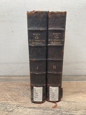 Vie de Saint Francois de Sales by M. Hamon (1909, Complete Set)-image