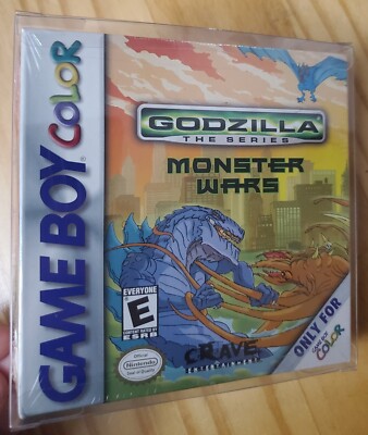 Godzilla: The Series Monster Wars (Nintendo Game Boy Color, 2000) Rare, Sealed-image