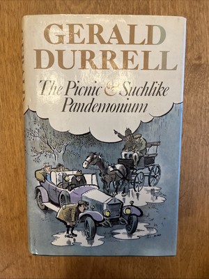 The Picnic and Suchlike Pandemonium by Gerald Durrell Hardcover Very Good-image