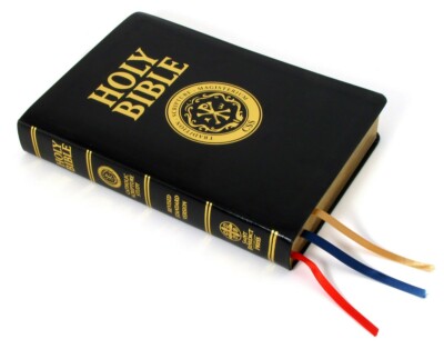 RSV Catholic Scripture Study Bible Leather Large Print-image