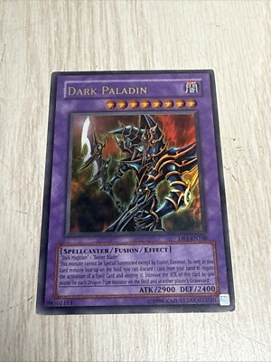 YUGIOH DARK PALADIN DR1-EN160 ULTRA Moderately Played-image