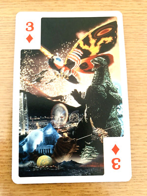 Godzilla Mothra  Playing Cards Poker Card  TOHO  From Japan  C-70-image