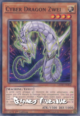Yu-Gi-Oh! Cyber Dragon Two LEDD-FRB02 VF/COMMUNE-image