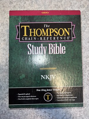 The Thompson Chain-Reference Study Bible (1996, Leather)-image