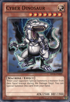 Cyber Dinosaur SDCR-EN009 Yugioh-image