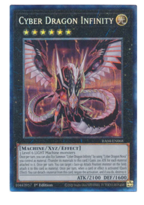 Cyber Dragon Infinity - RA04-EN068 - Collector's Rare Stampede-image