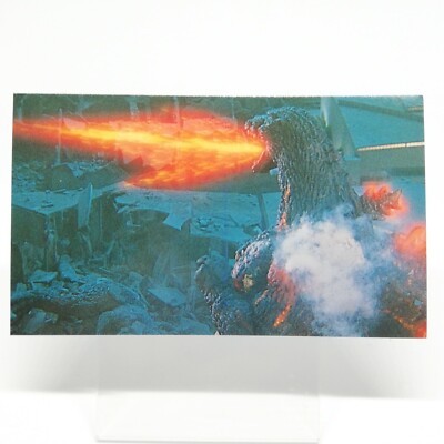 No.73 GodzillaVSDestroyer GOZILLA Card 100 Vol.3 TOHO EIGA 1995 MOVE Japan -image