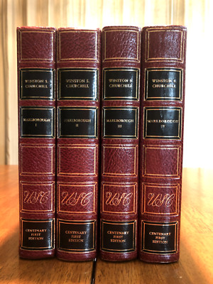 MARLBORO       WINSTON CHURCHILL    Centenary Edition  4 Volumes-image