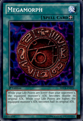 1st Ed Megamorph SDCR-EN024 Yugioh-image