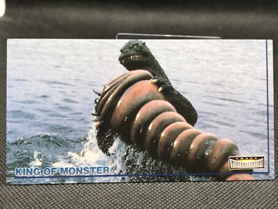 GODZILLA MOTHRA KING OF MONSTER TCG Card AMADA TOHO Japan 1996  Rare VINTAGE-image