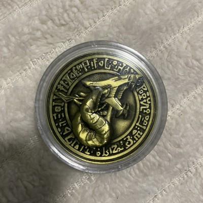 YuGiOh Official YCS Pre-Reg Coin gold | Cyber Dragon | Konami-image