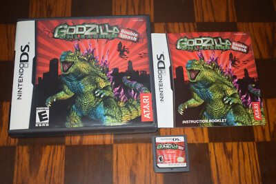 Godzilla Unleashed Double Smash (Nintendo DS, 2007) Complete  / CIBcon-image