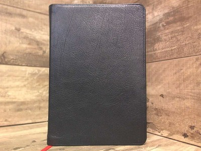 KJV Pitt Minion Reference Bible, Black Goatskin Leather, Red-letter Text, KJ446:-image