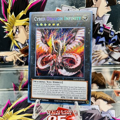 Yugioh Cyber Dragon Infinity RA04-EN068 Secret Rare 1st Ed Near Mint-image