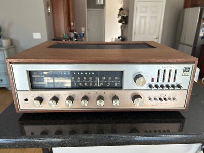 The Fisher 500-TX Stereo Receiver Auto Tune-O-Matic Solid State With  Case # 2-image