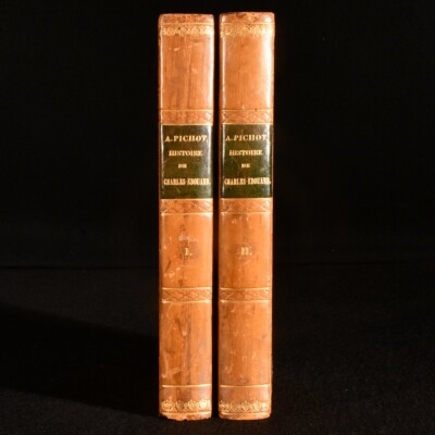 1833 2Vol Histoire de Charles-Edouard Dernier Prince de la Maison de Stuart A...-image