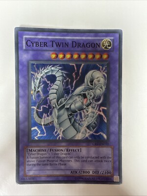 Yu-Gi-Oh! TCG Cyber Twin Dragon Cybernetic Revolution CRV-EN035 Unlimited Super-image